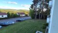 Blick vom Balkon