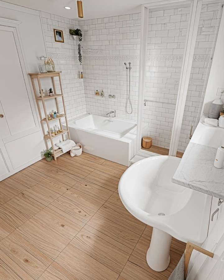 KI Foto Badezimmer OG