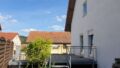Terrasse auf den Garagen