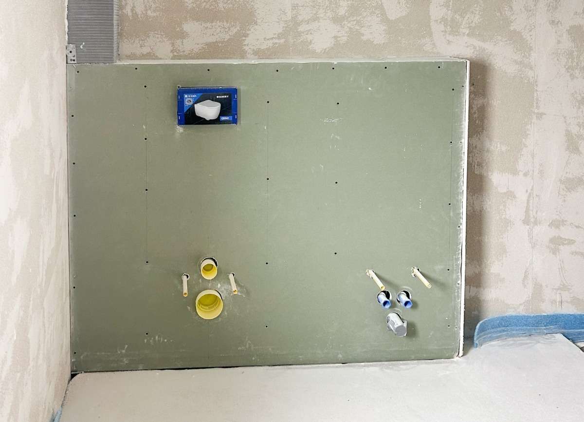 Badezimmer im Obergeschoss