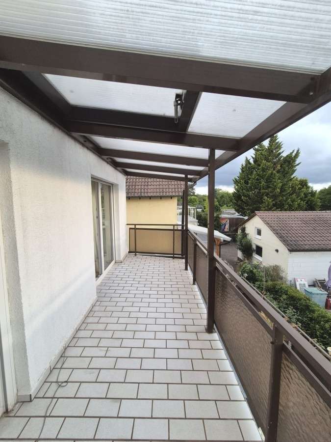 Balkon überdacht