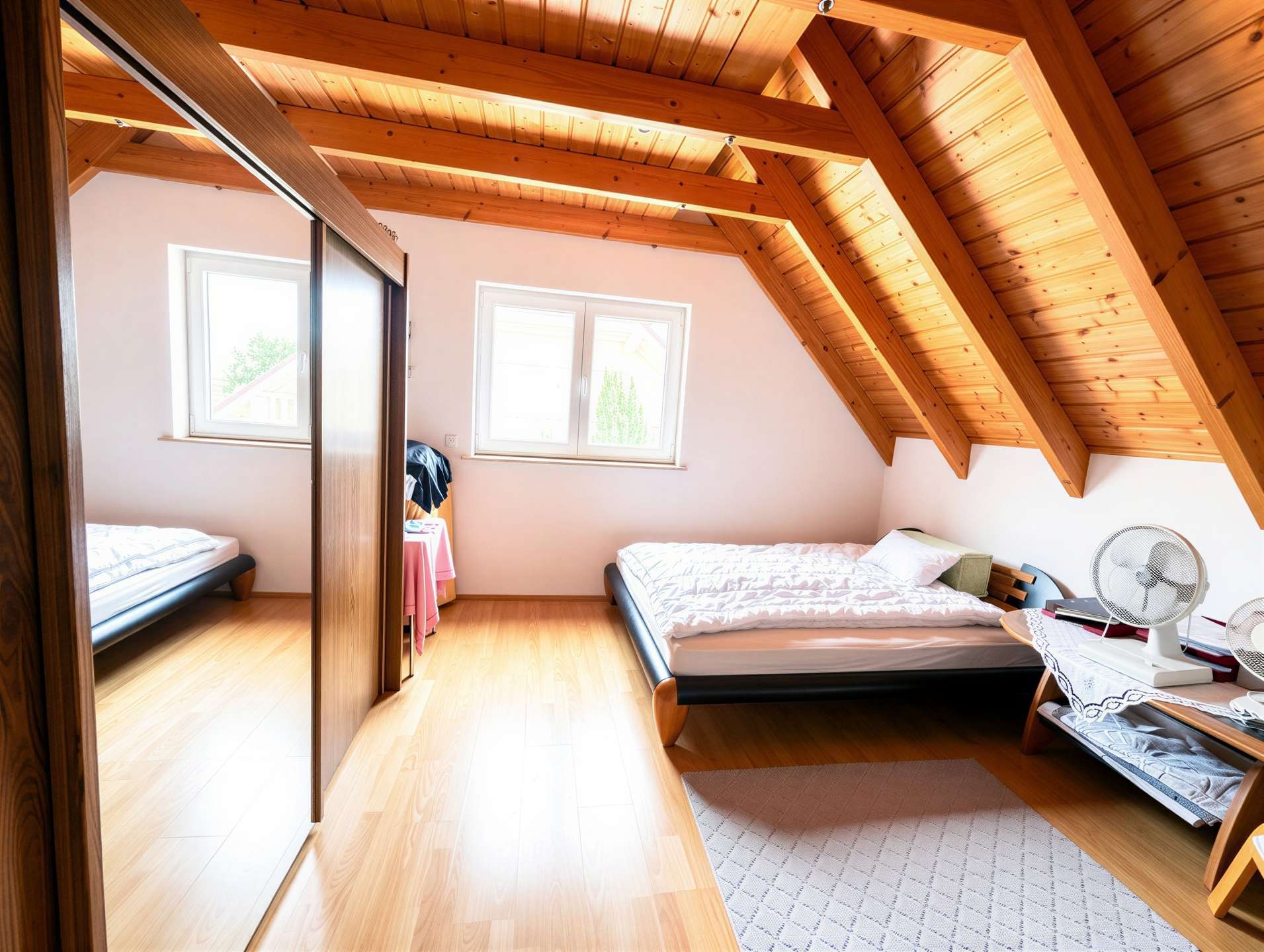 Schlafzimmer im OG - (KI generiert)