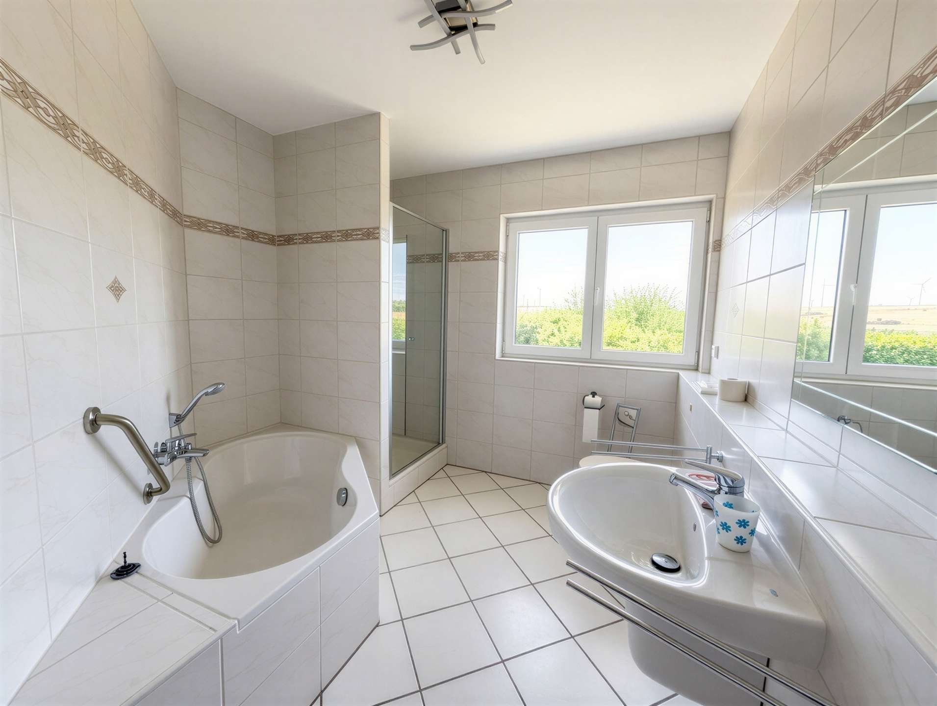 Badezimmer im EG - (KI generiert)