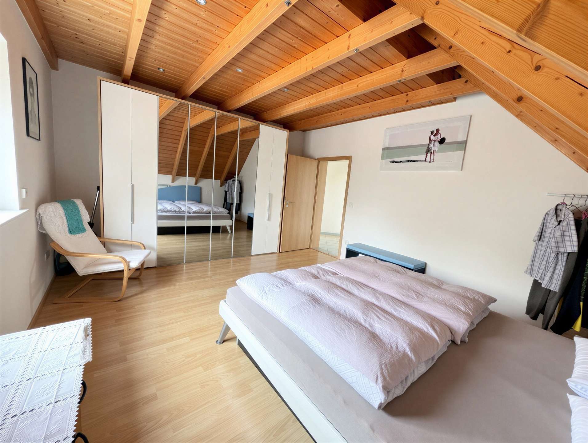 Schlafzimmer im OG - (KI generiert)