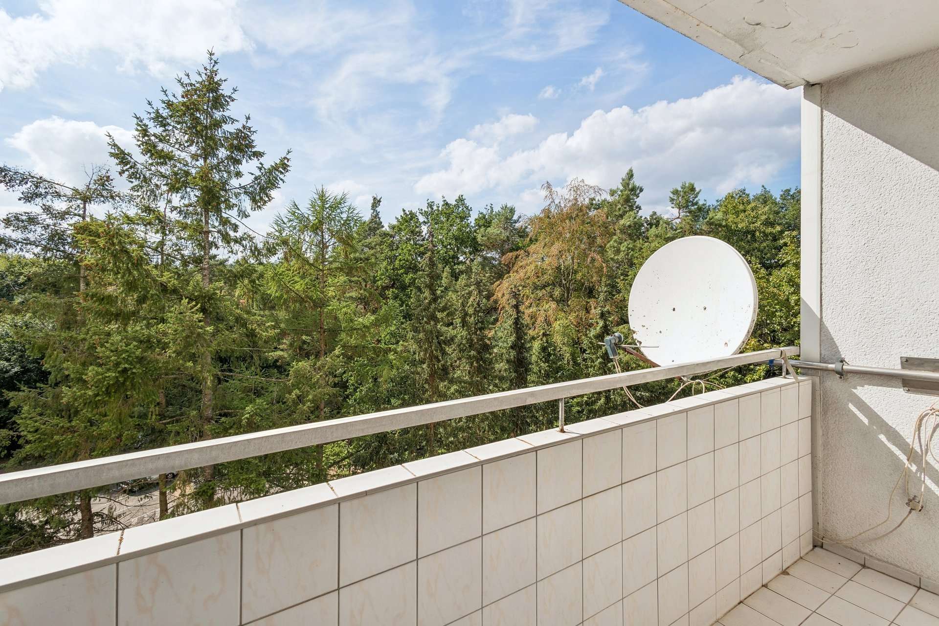 Balkon vom Wohnzimmer