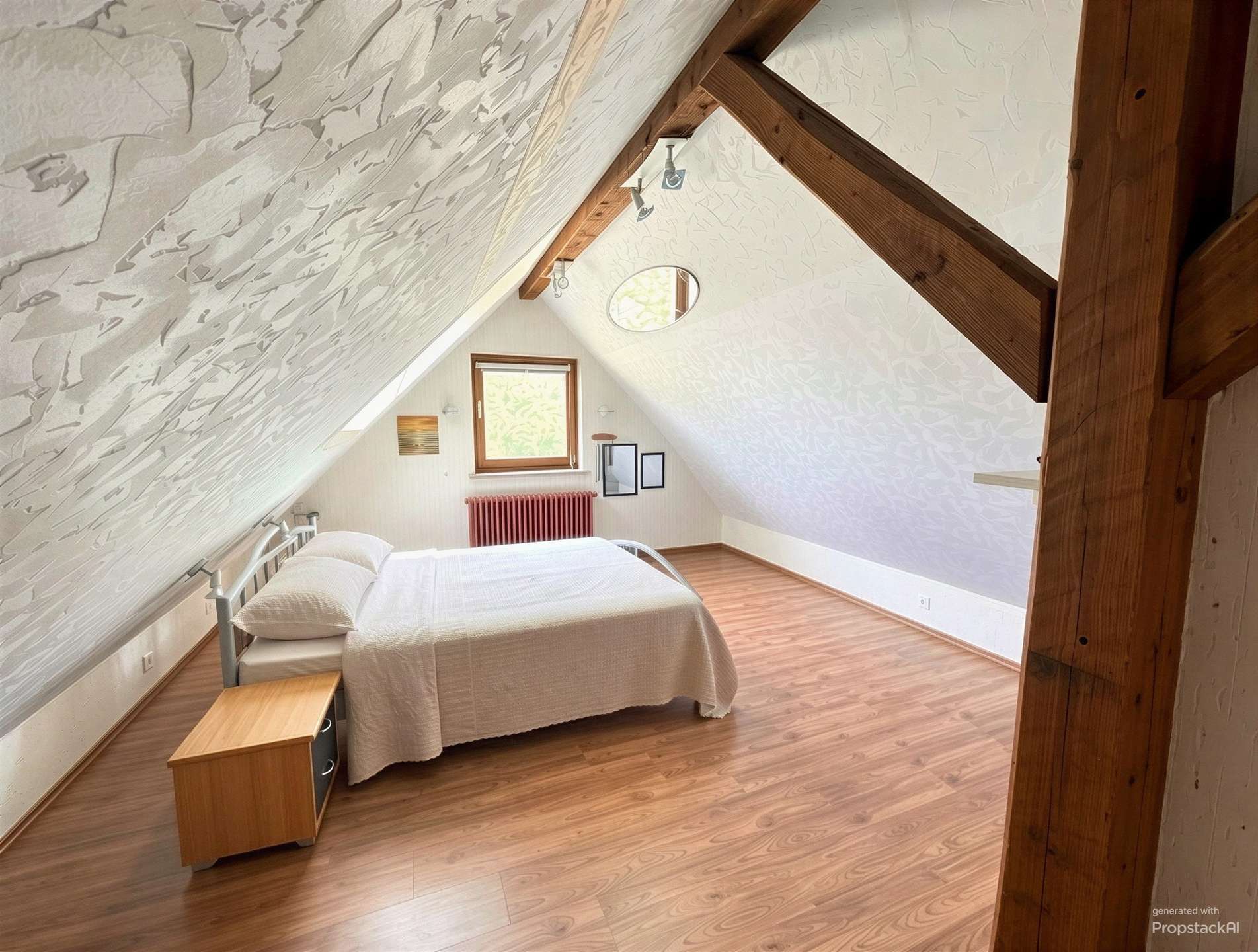Dachgeschoss Schlafzimmer - (KI generiert)