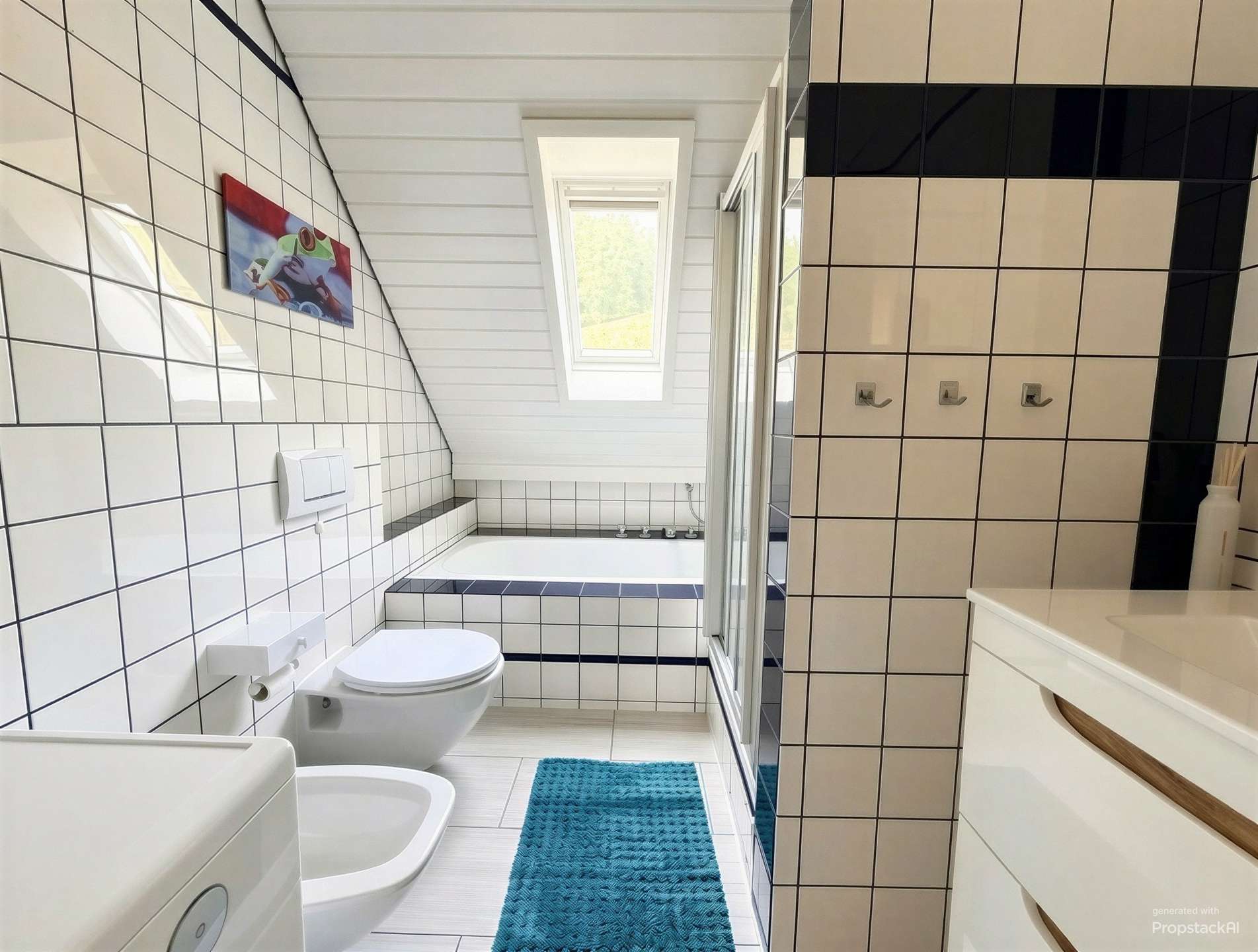Badezimmer - (KI generiert)