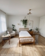 Schlafzimmer Wohnbeispiel mit KI Bildbearbeitung - Reserviert! Charakteristisches Bauernhaus mit Innenhof und Nebengebäuden