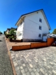 Seitenansicht mit Garage - Top gepflegte Doppelhaushälfte in Mehlingen – Perfektes Eigenheim oder rentable Kapitalanlage