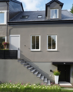 Umfangreich renoviertes Reihenhaus mit neuer Gasheizung in Wiesenthalerhof/Erzhütte, 67659 Kaiserslautern, Reihenmittelhaus